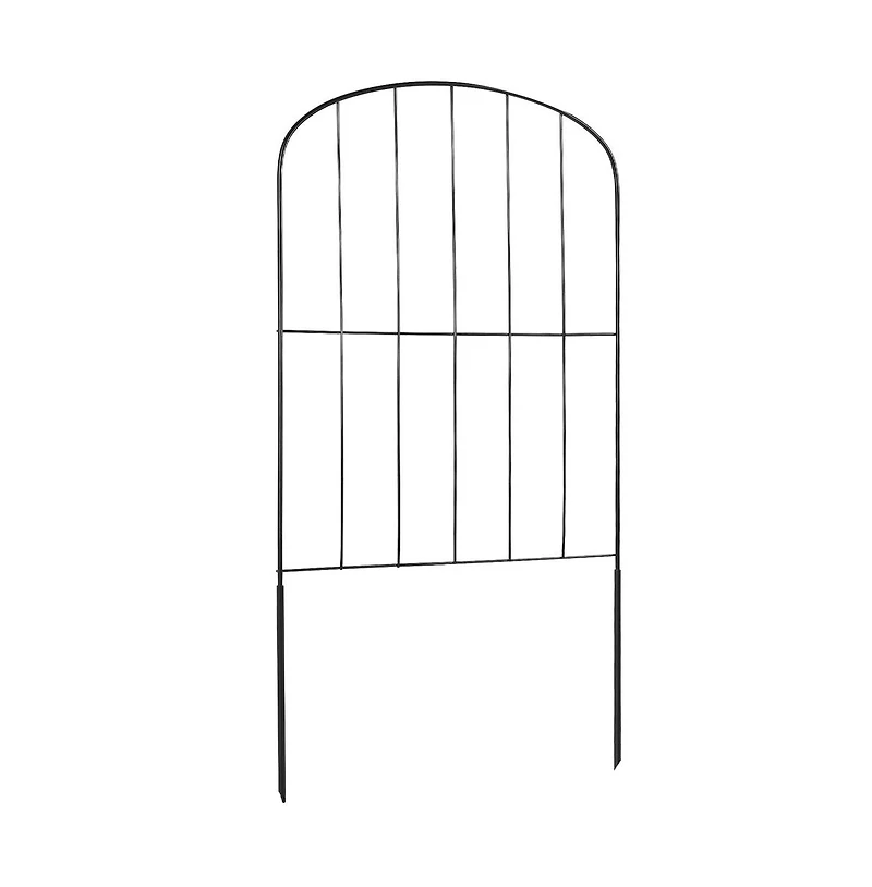 Sugift 24 in H x 30 feet L Garden Fence Animal Barrier No Dig Underground Fence
