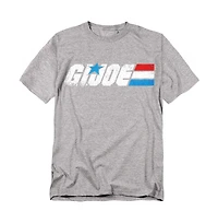 Hasbro+ Men's + G.i. Joe Distressed Logo T-Shirt