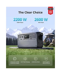 Dji Power 1000 Portable Power Station Bundle with 100W Foldable Solar Panel, 12V/24V Power Car Power Outlet, Slinger Storage Protective