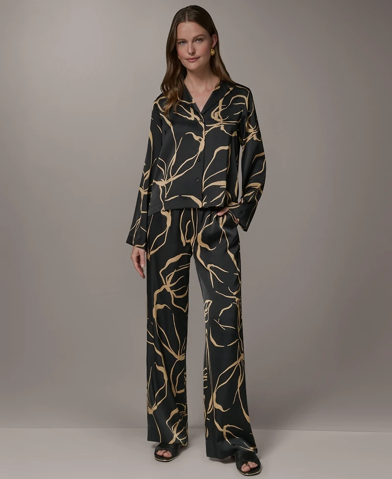 Donna Karan New York Women's Button-Up Top