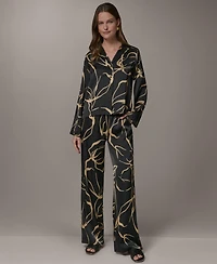 Donna Karan New York Women's Button-Up Top
