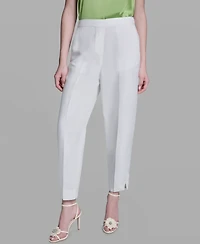 Bcbg Women's Straight Ankle High-Rise Pants