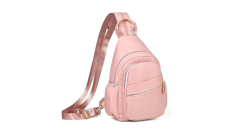 Small Crossbody Sling Bag for Women, Mini Backpack Convertible, Chest Hiking Daypack