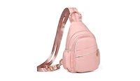 Small Crossbody Sling Bag for Women, Mini Backpack Convertible, Chest Hiking Daypack