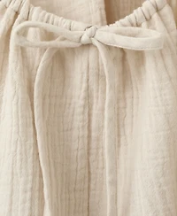 Mango Women's Plain Cotton Spaghetti-Strap Pajama Top