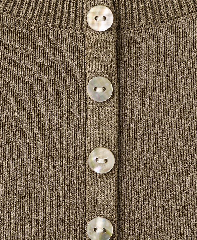 Mango Women's Buttons Detail Knit Sweater