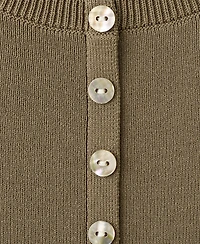 Mango Women's Buttons Detail Knit Sweater