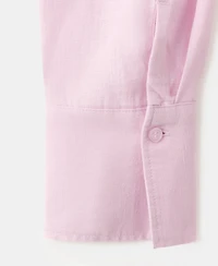 Mango Women's Straight Linen Shirt