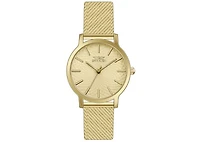 Invicta Lady's 48973 Wild Flower Quartz Gold Dial Watch