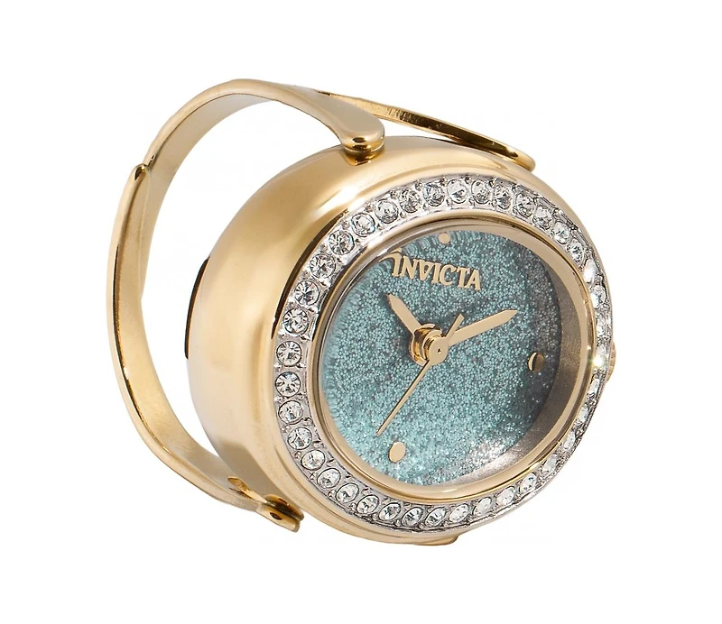 Invicta Women's 49602 Mini Quartz 2 Hand Green Dial Watch