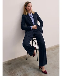 The Fold Women's Bowery Stretch Silk Blouse