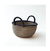 Mbare, Handwoven Checkerboard Bolga Basket