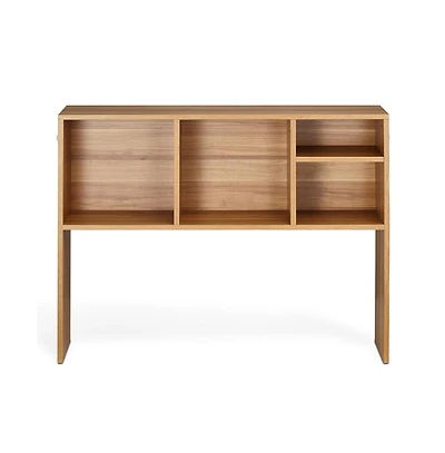 Sugift 1 Tier Wood Desktop Bookshelf Office Organizer