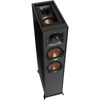 Klipsch Reference R-625FA Floorstanding Speaker, Textured Wood Grain Vinyl