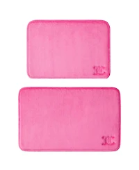 Juicy Couture Gothic Initials Quilted Memory Foam Bath 2-Pc. Mat