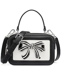 Karl Lagerfeld Paris Simone Leather Small Crossbody Handbag