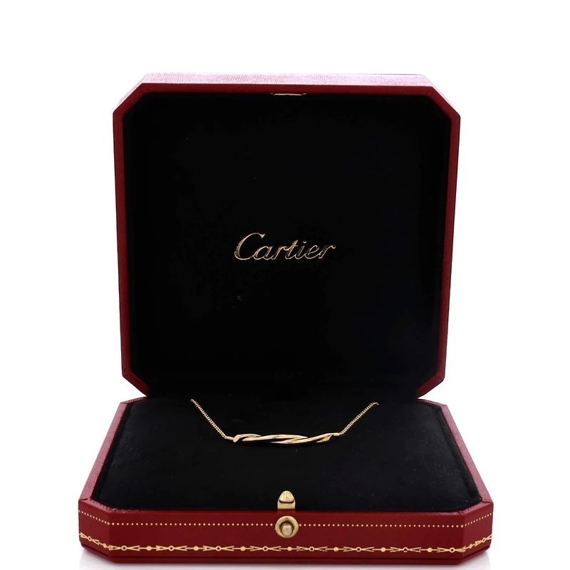 Pre-Owned Cartier Entrelaces Pendant Necklace