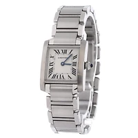 Pre-Owned Cartier Tank Francaise Quartz Watch in Stainless Steel 20mm