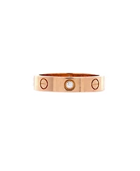 Pre-Owned Cartier Love Wedding Band 1 Diamond Ring