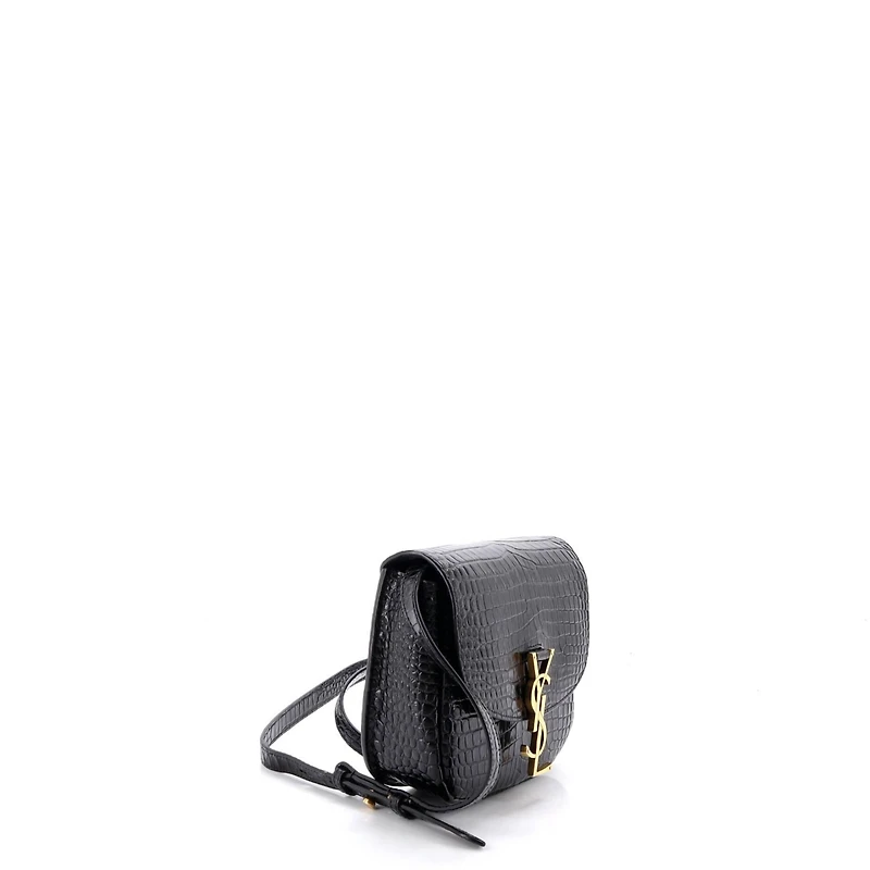 Pre-Owned Saint Laurent Small Kaia Shoulder Bag Embossed Leather