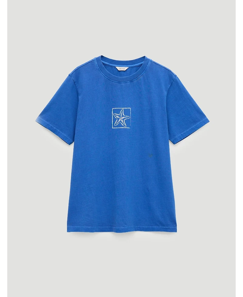 Hush Women's Sealife Graphic Crew Neck T-Shirt