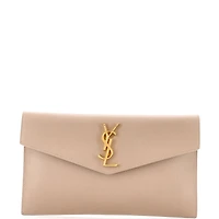 Pre-Owned Saint Laurent Uptown Pouch Leather