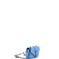 Pre-Owned Saint Laurent Baby Classic Monogram Crossbody Bag Matelasse Chevron Leather