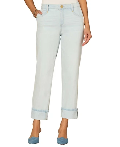 Democracy Petite AbSolution High-Rise Boyfriend Jeans