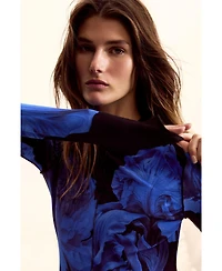 Desigual Women's Long floral dress M. C. Lacroix