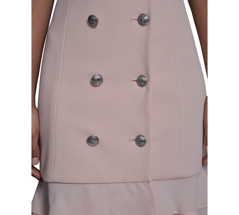 Karl Lagerfeld Paris Women's Short-Sleeve Blazer Dress