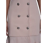 Karl Lagerfeld Paris Women's Short-Sleeve Blazer Dress