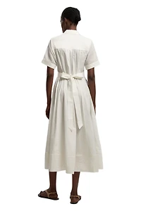 Karen Millen Women's Utility Short Sleeve Midi Dress