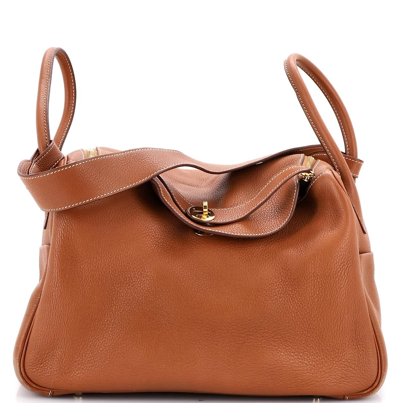 Pre-Owned HERMES 34 Lindy Bag Clemence