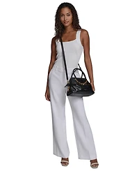 Karl Lagerfeld Paris Charlaine Medium Satchel Handbag
