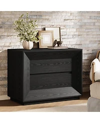 Tribesigns Nightstand, Large Night Stand with 2 Drawers Set of 2, Oversized Nightstand Bedside Table Sofa End for Bedroom