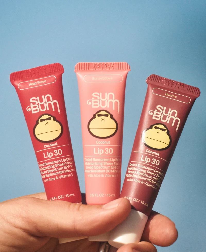 Sun Bum Original Spf 30 Tinted Sunscreen Lip Balm, 0.5 oz.