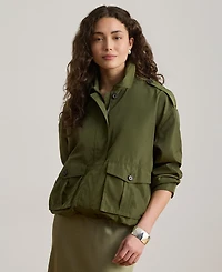 Lauren Ralph Women's Full-Zip Windbreaker Jacket