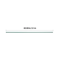 Sugift Garden Stakes 25 Pack Plastic Coated Metal Tomato Stakes