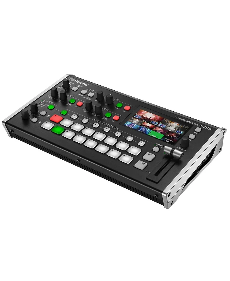 Roland V-8HD 18-Channel Hd Video Switcher, 8x Hdmi Inputs, Built-in Multi-Viewer Preview Monitor