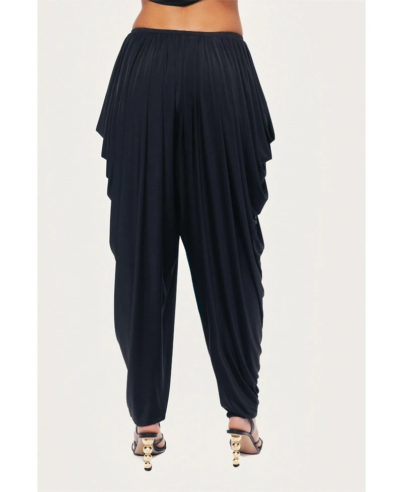 Nocturne Women's Draped Relaxed Fit Pants