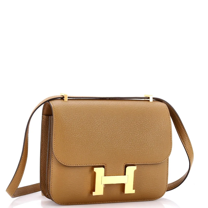 Pre-Owned HERMES 18 Constance Nm Bag Chevre Mysore