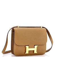 Pre-Owned HERMES 18 Constance Nm Bag Chevre Mysore