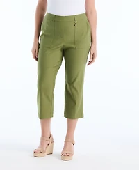 Rafaella Plus Porkchop Pocket Kick Flare Pants