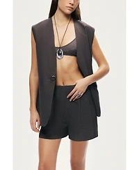 Nocturne Women's Tailored V-Neck Vest