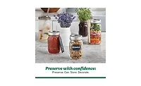 Ball Easy Label Glass Mason Jars, Regular Mouth, Quart (32 oz), Pack of 4