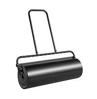 Sugift 17 Gallon Sand Water Filled Yard Roller Steel Push Pull Lawn Roller