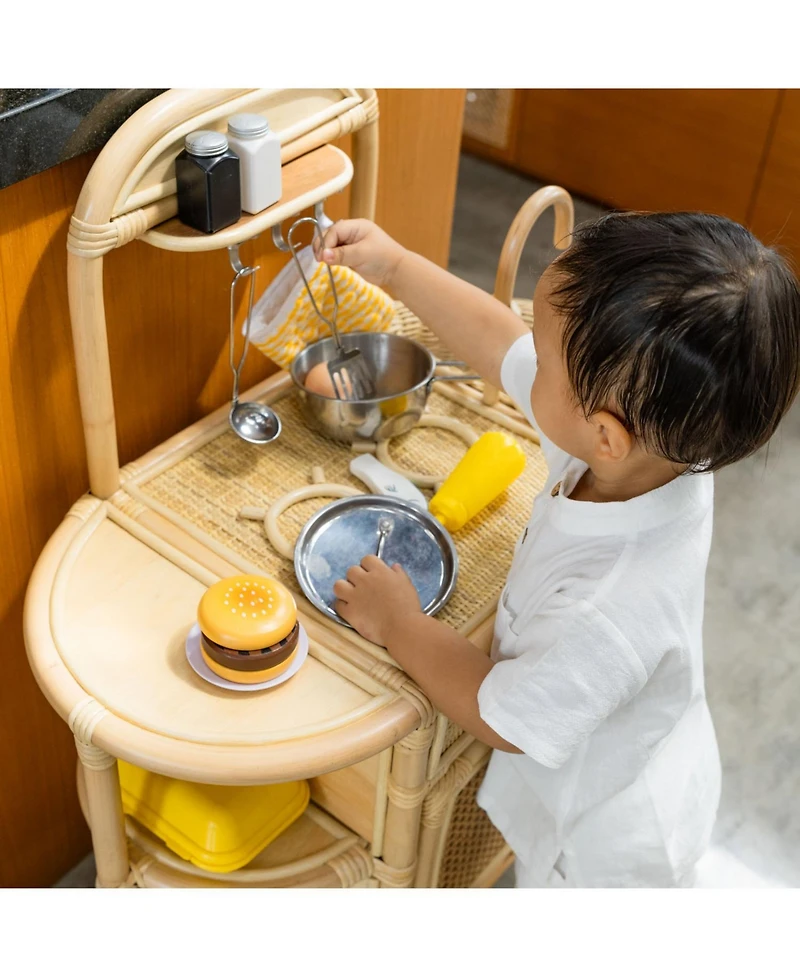 Momiji Dreamer Handcrafted Rattan Play Kitchen