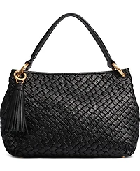 Donna Karan New York Glenwood Woven Small Shoulder Handbag