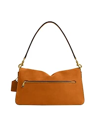 Coach Suede Tabby Leather Medium Shoulder Bag