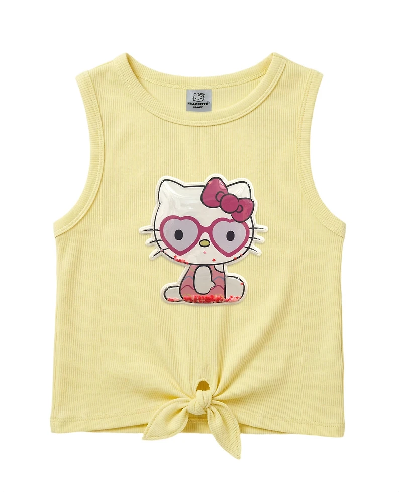 Disney Girls' 2T-6X Sleeveless Tank Top and Shorts, 2-Piece Set